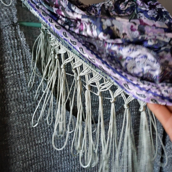 Catherines Women's Plus Size Impossibly Soft Tunic & Scarf Duet 2X - Picture 7 of 15